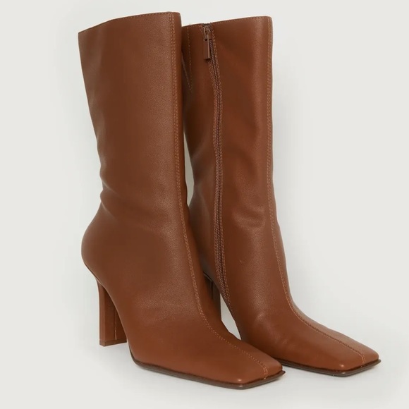 OAK + FORT Shoes - Oak + Fort Square Toe Boots